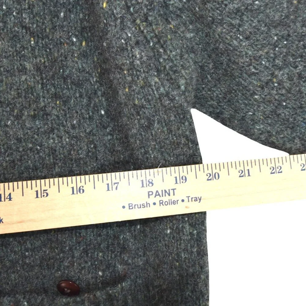 J.Crew Wool Cardigan L Rugged Heritage Style Grandpa Academia Preppy